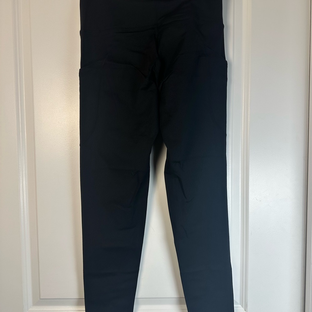 The Gym People Black High‑Waist Performance Leggings / Active Pants — Medium - Picture 10 of 11